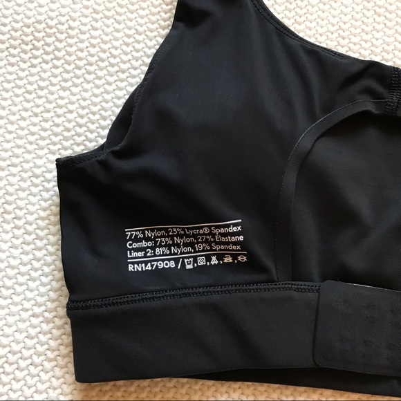 Outdoor Voices Lightform Circle Back Bra in Black (S) - Picture 12 of 12